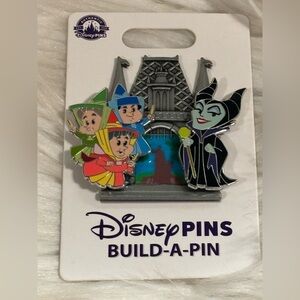 Disney Parks 2024 Build-A-Pin SLEEPING BEAUTY MALEFICENT & 3 FAIRIES Pin